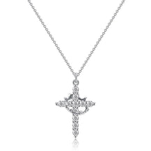 Colar Antiansiedade Pingente Cruz Banhado a Ouro 18K