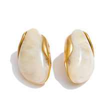 Brinco Feminino Geométrico em Aço Banhado a Ouro 18K – Diversas Cores