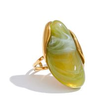 Anel Ajustável em Aço Inoxidável Premium - Banhado a Ouro 18k